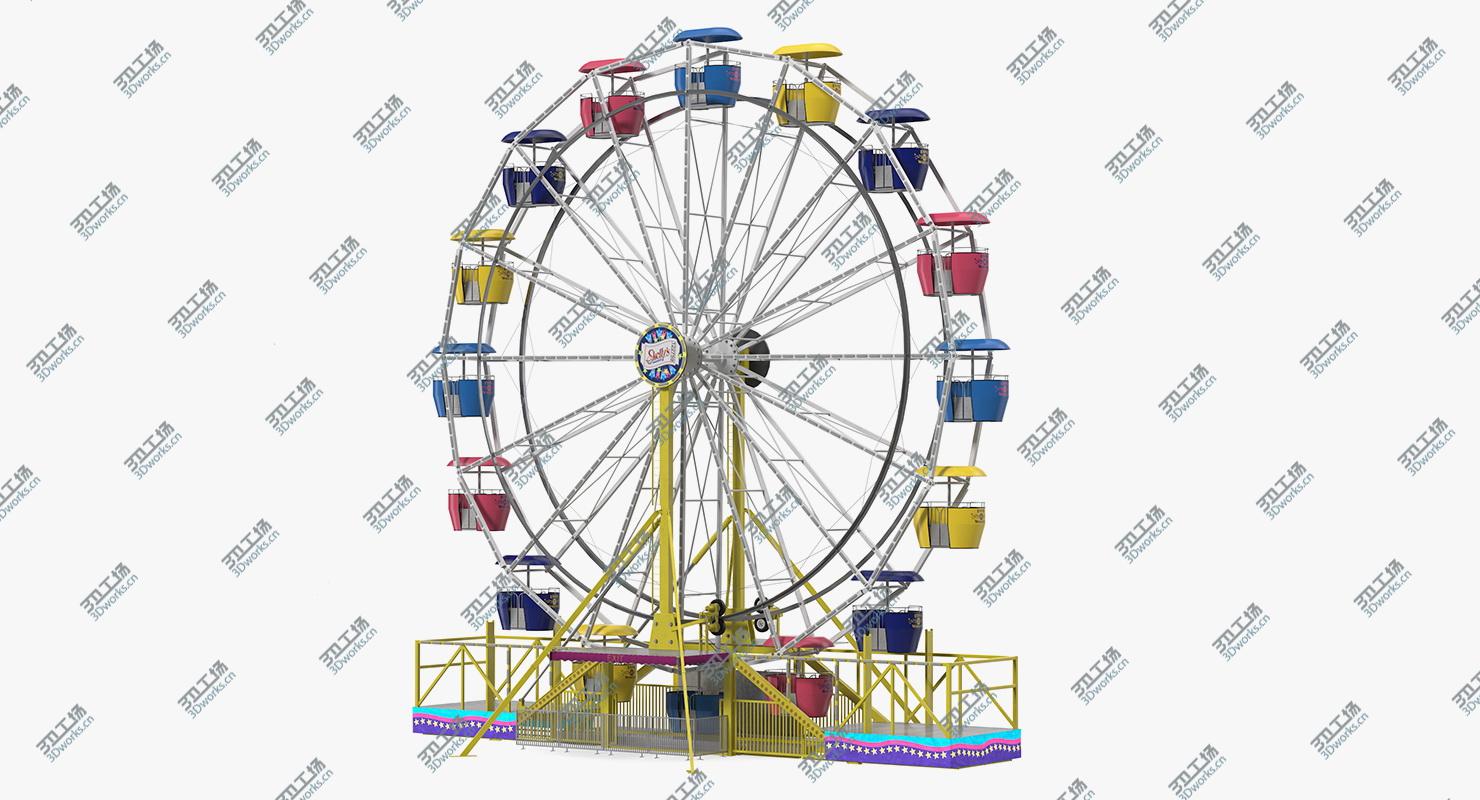 images/goods_img/202105073/Small Town Carnival Ferris Wheel Rigged 3D/2.jpg